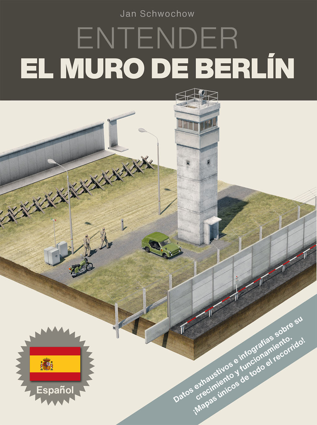 Portada del libro: Entender el Muro de Berlín – infografías