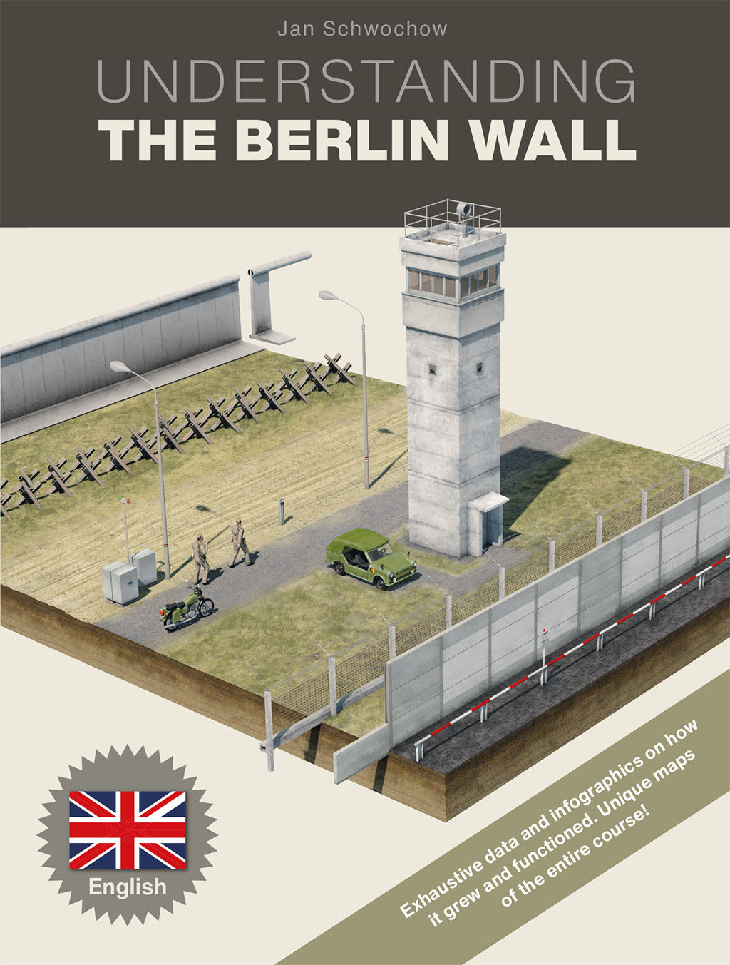 Book cover: Understanding the Berlin Wall – infographic guidebook