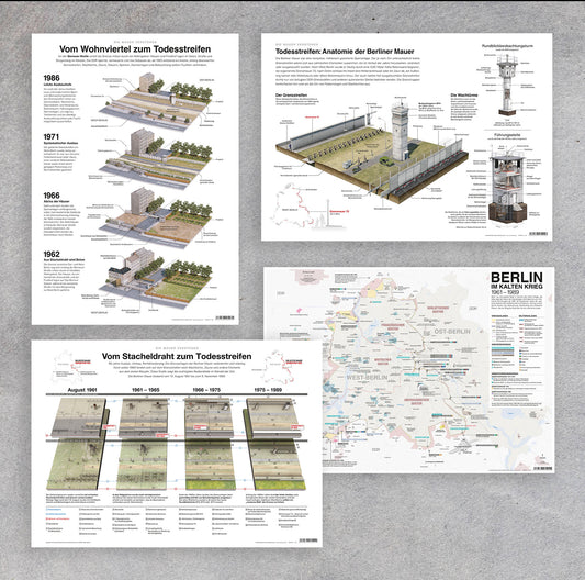 Poster Set - All 4 Designs (A2)