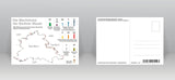 Postkarten-Set Berliner Mauer